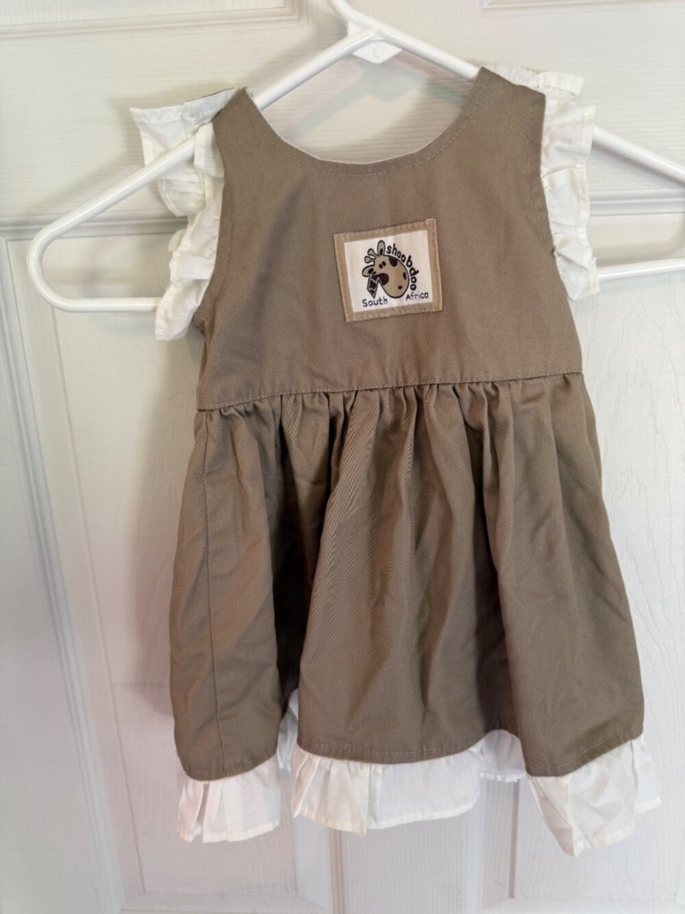 Vintage 90's South Africa Shoobdoo Tank Dress 12-18 Months - Picture 3 of 5